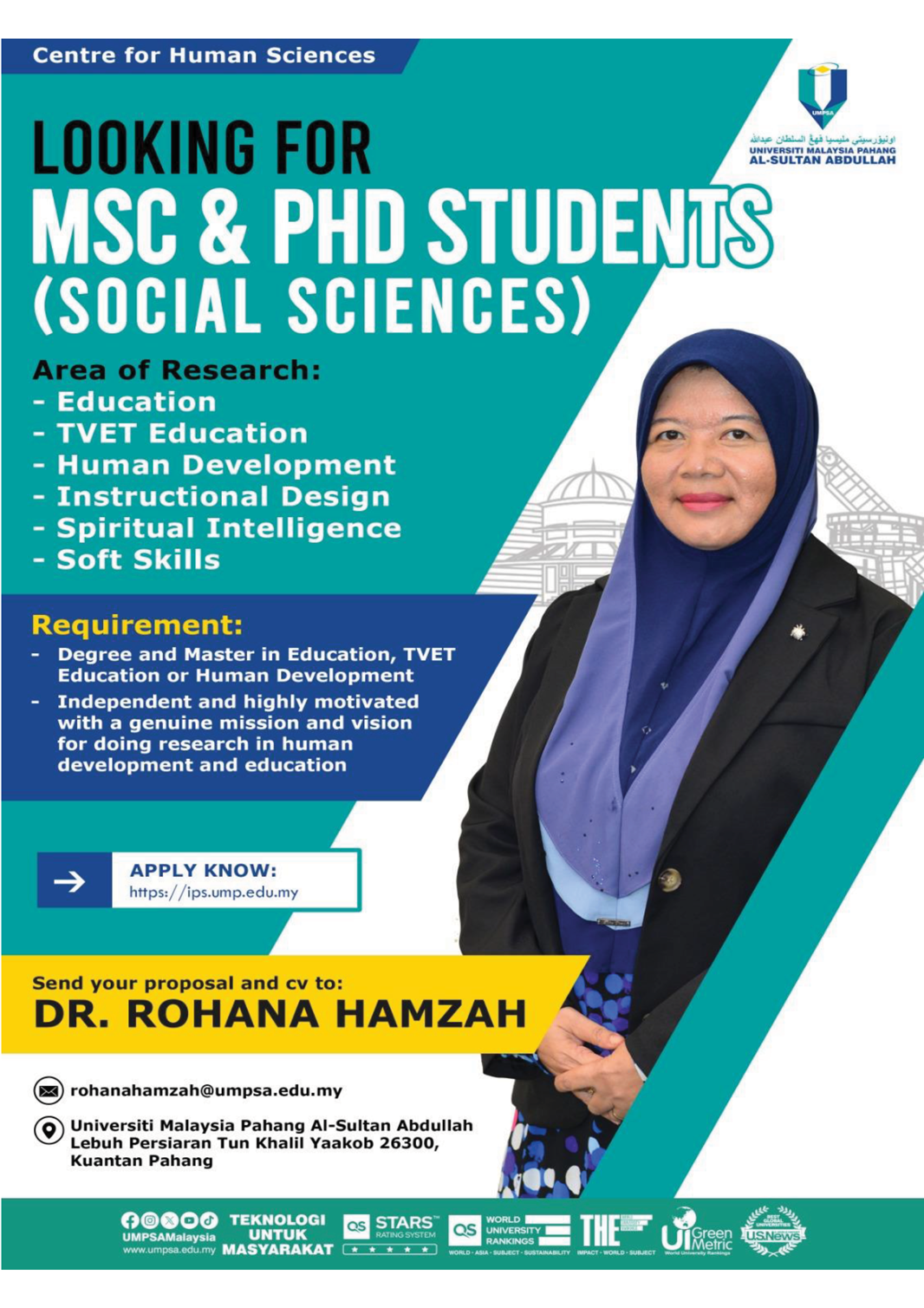 Dr. Rohana Hamzah